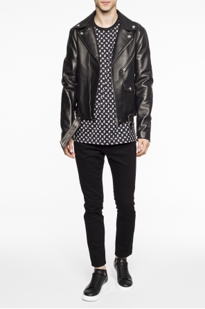 Leather biker jacket, zdjęcie 2 Leather biker jacket od Versace